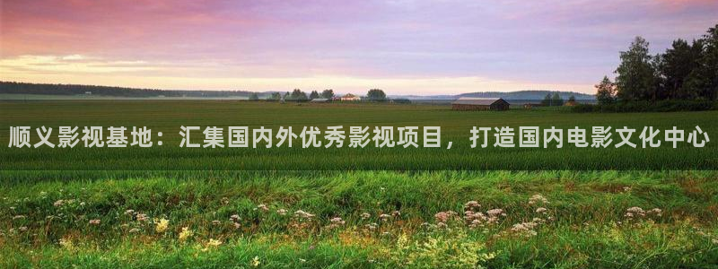 红桃在线观看免费：顺义影视基地：汇集国内外优秀影视项目，打造国内电影文化中心